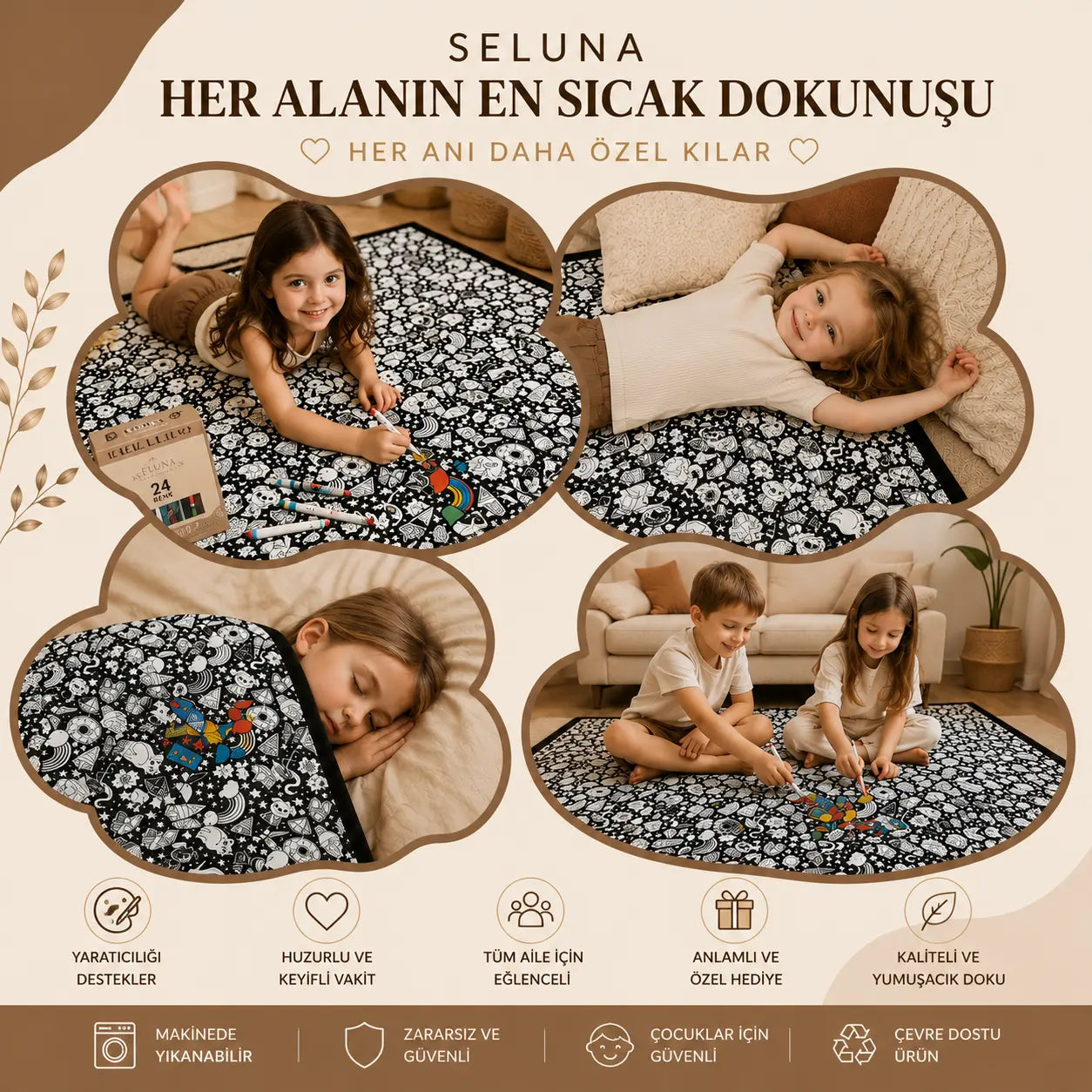 Seluna™ Boyama Battaniyesi