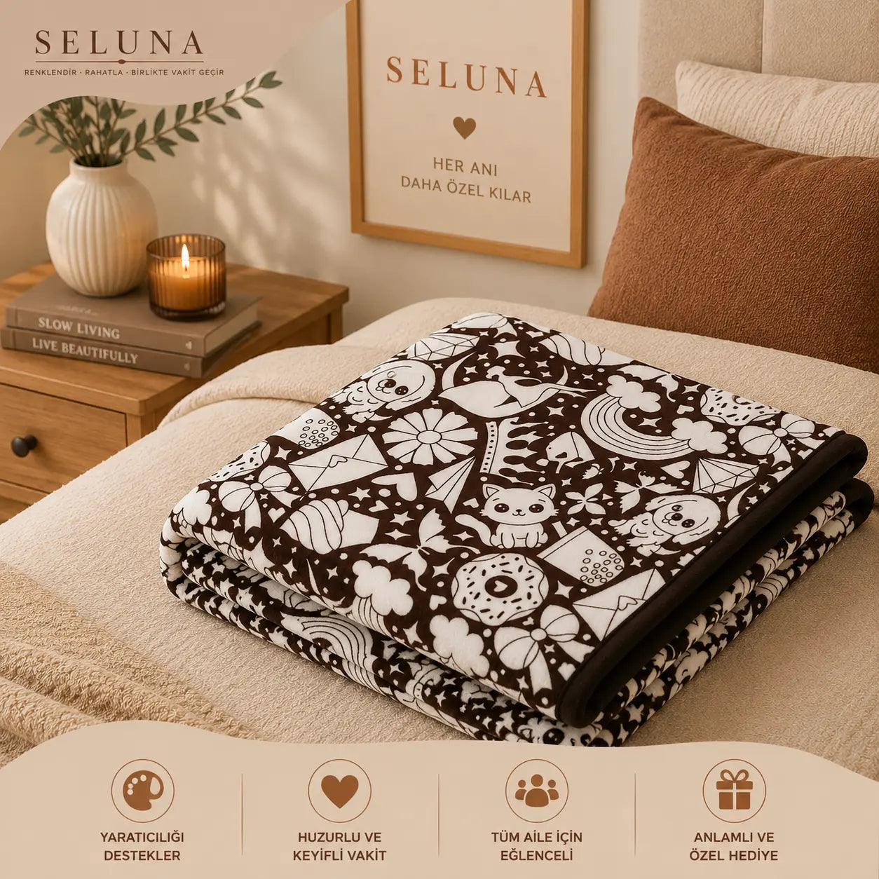 Seluna™ Boyama Battaniyesi